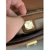 MCM Mini Crossbody Bag, Grid Pattern, Chain Strap, Style 65026 12.5 x 21.0 x 5.0cm #A61795