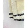 2025 D-ior Womens Wool Cardigan: Chic Collared Style with Functional Pockets and Exquisite Trim Details #A54856