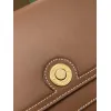 Burberry Crossbody Bag Logo Embroidered Strap &amp Leather A Nod to Heritage size:25×8×18cm #A54201