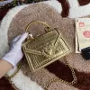 New style  Leather Crossbody Handheld  Crocodile Pattern Top quality D&G BAG #A23007