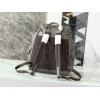 D-ior Mens Grey Embossed Leather Backpack with Signature Hardware - Luxury Fashion for Urban & Travel Essentials A205 #A57316 D-ior Mens Grey Embossed Leather Backpack with Signature Hardware - Luxury Fashion for Urban & Travel Essentials A205 #A57316