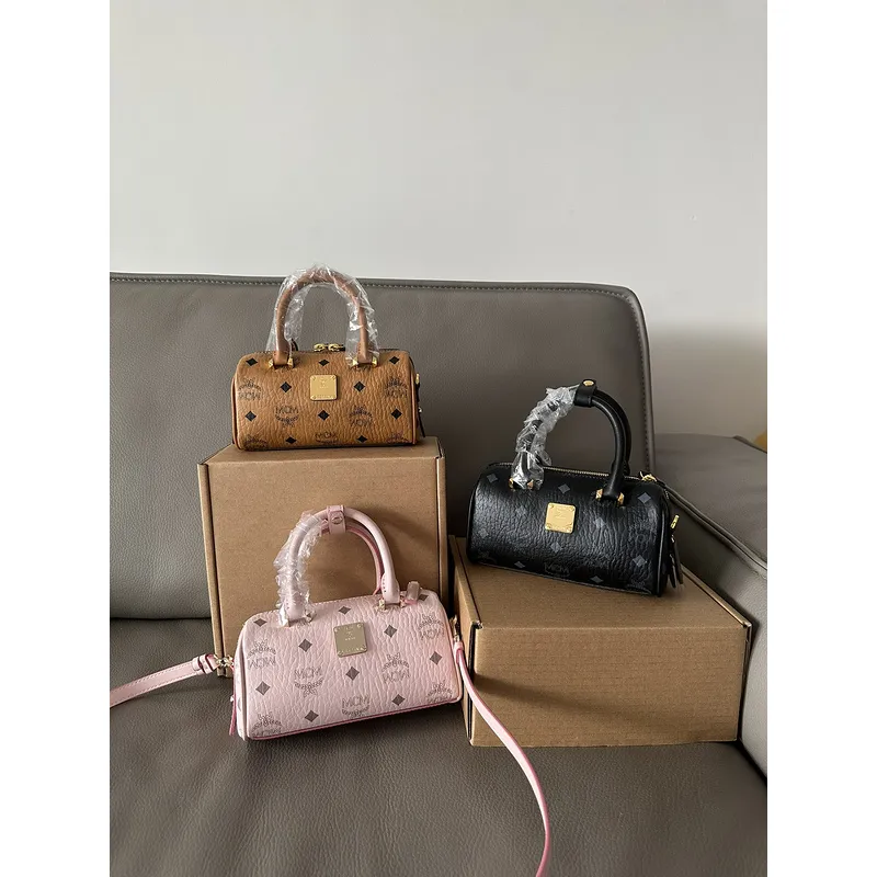 MCM Boston Pillow Bags High Quality  #A47940