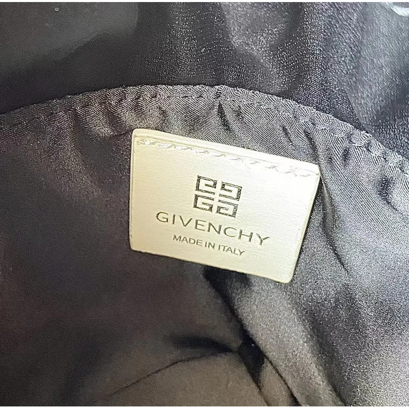 Givenchy Two Tone Leather Bucket Bags With Drawstring Closure #A52345