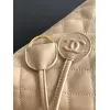 Chanel 26S Quilted Drawstring Bucket Bag, 17 x 22 x 8 cm #A63225