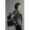 Balenciaga 188024 Le Cagole Backpack in Cracked Lambskin Size 35x46x18CM #A62924
