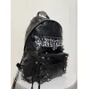 Balenciaga 188024 Le Cagole Backpack in Cracked Lambskin Size 35x46x18CM #A62924