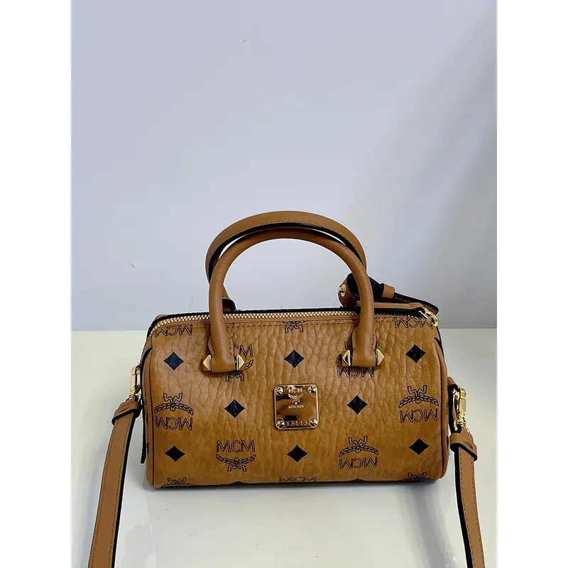 MCM Boston Pillow Bags High Quality  #A47940