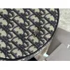 D-ior Round Bag With Iconic Oblique Pattern And Adjustable Strap For Fashion Lovers size:20×20×7cm #A54114 D-ior Round Bag With Iconic Oblique Pattern And Adjustable Strap For Fashion Lovers size:20×20×7cm #A54114