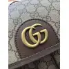 Gucci Original 690999 Backpack | Cute Cat Print GG Supreme Canvas Travel Bag #A60250