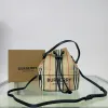 Burberry Bucket Bags Showcasing Iconic Patterns and Stylish Designs #A50418
