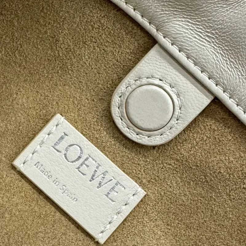 Loewe Mini Flamenco Nappa Leather Drawstring Bag 23x17x5.5CM #A63858