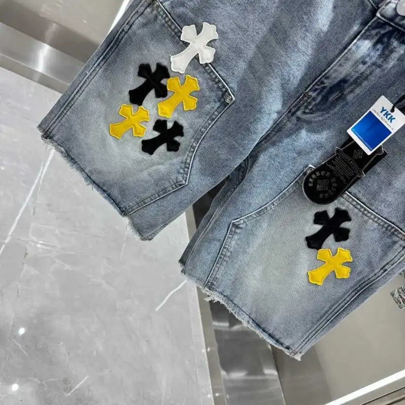 Chrome Hearts Pants for Chrome Hearts Short pants for men #A62997