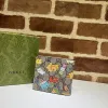 Gucci GG Supreme Animal Print Bifold Wallet 11×9cm #A65014 Gucci GG Supreme Animal Print Bifold Wallet 11×9cm #A65014