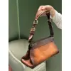 Prada Black Leather Shoulder Bag 1BC262 #A55688