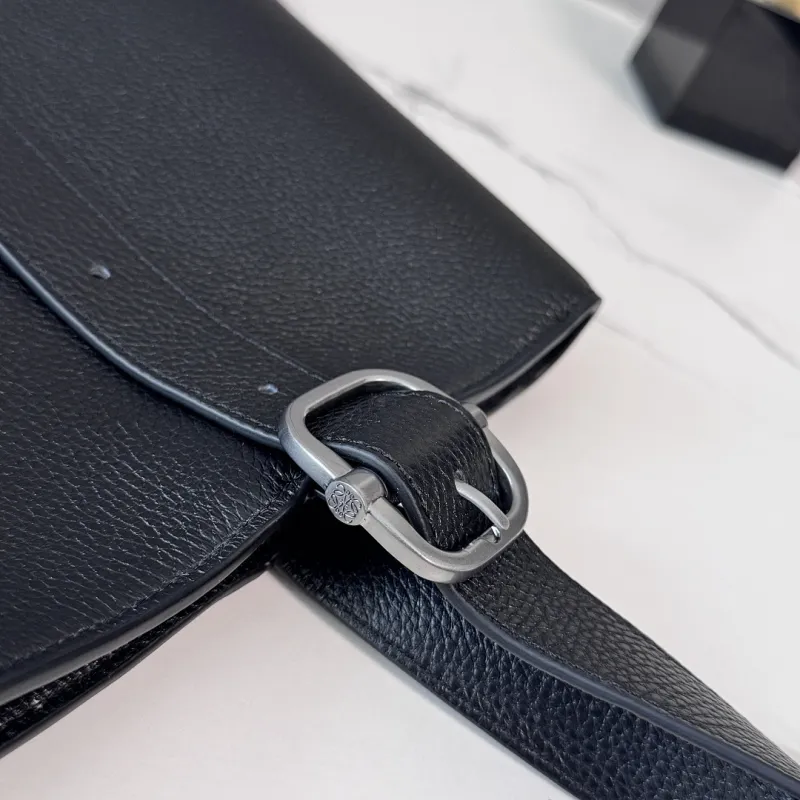 Loewe Loop Leather Tote Bag 35x35x10cm #A63846