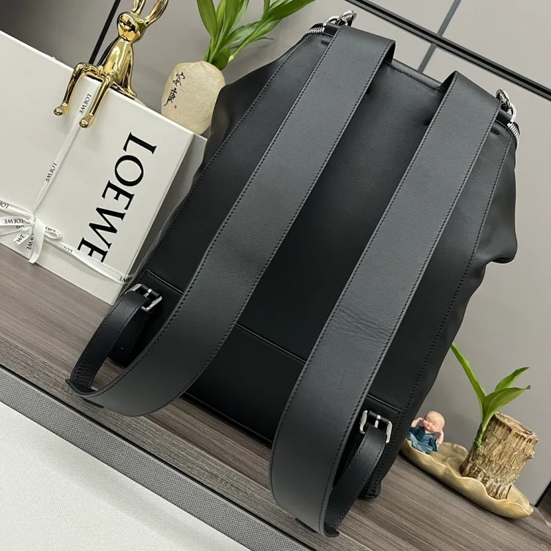 Loewe Goya Leather Backpack Laptop Bag 374115CM #A63853