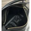 Loewe Black Leather Puzzle Bag With Geometric Design And Adjustable Strap For Modern Chic #A50043