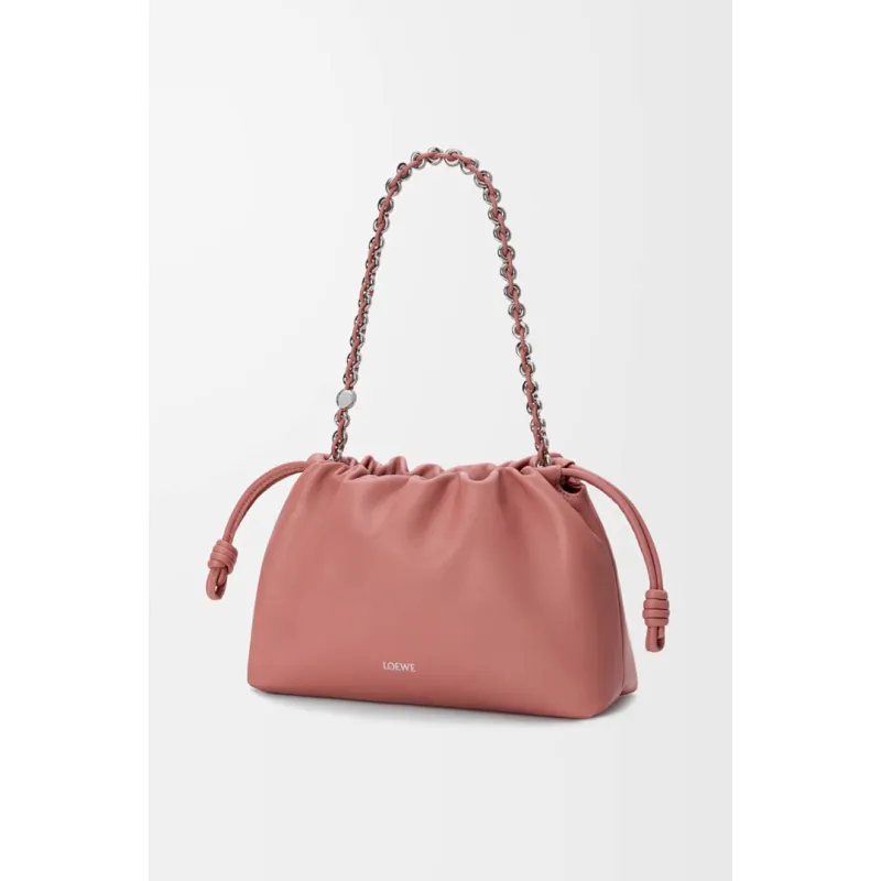 Loewe Flamenco Purse Nappa Leather Shoulder Bag, 30 x 10.5 x 20 cm #A63232