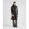 Chic Prada Barrel Bags In Suede And Leather For Fashion - Forward Styling #A49961
