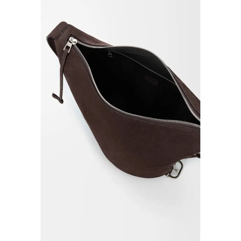 Loewe Loop Suede Bucket Shoulder Bag, 39 x 15.5 x 39 cm #A63228