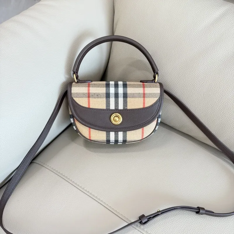 Burberry Plaid Mini Handbag 195 #A55699 Burberry Plaid Mini Handbag 195 #A55699
