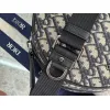 D-ior Round Bag With Iconic Oblique Pattern And Adjustable Strap For Fashion Lovers size:20×20×7cm #A54114 D-ior Round Bag With Iconic Oblique Pattern And Adjustable Strap For Fashion Lovers size:20×20×7cm #A54114