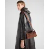 Chic Prada Barrel Bags In Suede And Leather For Fashion - Forward Styling #A49961