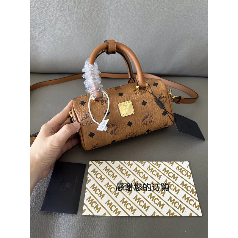 MCM Boston Pillow Bags High Quality  #A47940