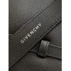 Givenchy Black Leather Shoulder Bags With Distinctive Metal Accents For Fashionistas #A52343