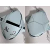 Loewe Womens Mini Bucket Bag - Light Blue Leather with Penguin Embroidery, Convertible Handle & Crossbody Strap, Playful Luxury Handbag with Anagram Logo #A56856