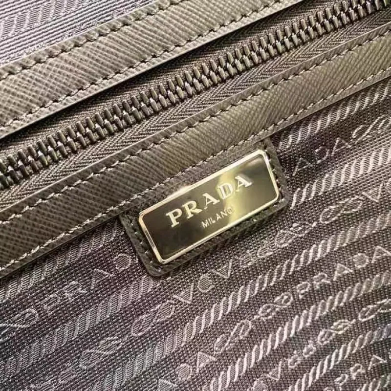 Prada Black Travel Duffle Bag 208 #A55689