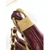 Chanel 4923 Quilted Hobo Bag in Crinkled Lambskin Size 32x30x12CM #A62915