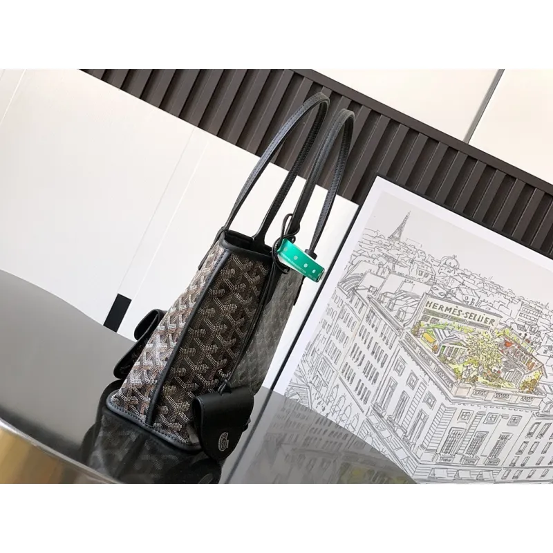 Goyard The mini bag  leather version  iconic Saint Louis bag  Mini  Bag #A59350