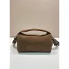 Chic Prada Barrel Bags In Suede And Leather For Fashion - Forward Styling #A49961