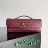 Bottega Veneta Leather Clutch with Knot Closure #A45659 Bottega Veneta Leather Clutch with Knot Closure #A45659
