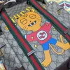 Gucci Original 690999 Backpack | Cute Cat Print GG Supreme Canvas Travel Bag #A60250