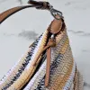 Miu Miu Crochet Hobo Bags: Colorful, Handcrafted Style Statements size:25.5×14×10cm #A53542