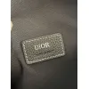 Sleek Black D-ior Leather Crossbody Bag for Timeless Everyday Elegance size:22×10×12cm #A54110 Sleek Black D-ior Leather Crossbody Bag for Timeless Everyday Elegance size:22×10×12cm #A54110