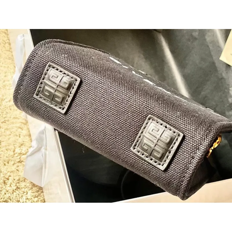 Givenchy Mini Canvas Tote Bag, 17 x 15 x 5 cm #A63234