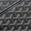 Goyard Canvas Clutch with Leather Trim #A45656 Goyard Canvas Clutch with Leather Trim #A45656