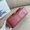 Burberry Quilted Leather Crossbody Bags With Gold - Tone Hardware size:20×7×16cm #A53756