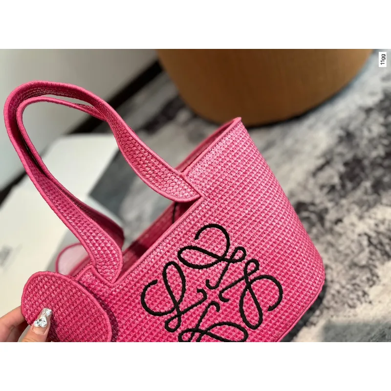 Loewe Woven Elephant Shopping Bag #A42264
