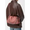 Loewe Flamenco Purse Nappa Leather Shoulder Bag, 30 x 10.5 x 20 cm #A63232