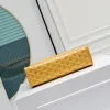Goyard Canvas Clutch with Leather Trim #A45656 Goyard Canvas Clutch with Leather Trim #A45656