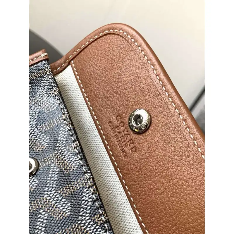 Goyard The mini bag  leather version  iconic Saint Louis bag  Mini  Bag #A59350