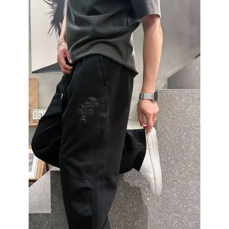 Chrome Hearts Pants for Chrome Hearts long pants for men #A60779