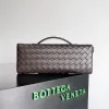 Bottega Veneta Leather Clutch with Knot Closure #A45659 Bottega Veneta Leather Clutch with Knot Closure #A45659