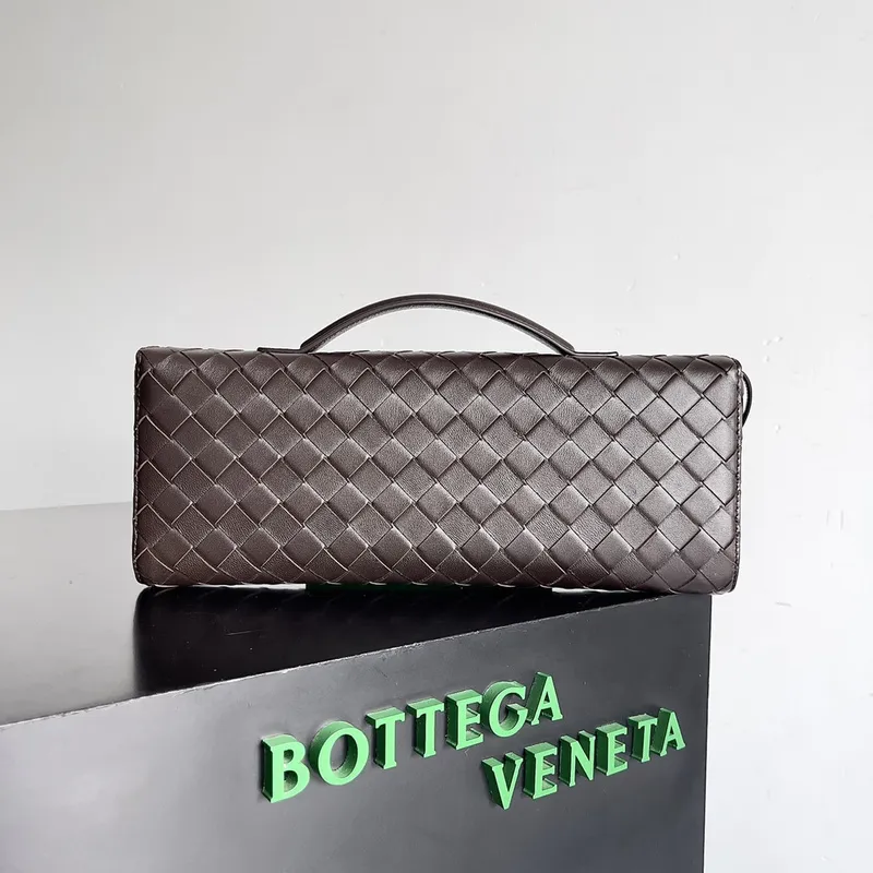 Bottega Veneta Leather Clutch with Knot Closure #A45659 Bottega Veneta Leather Clutch with Knot Closure #A45659