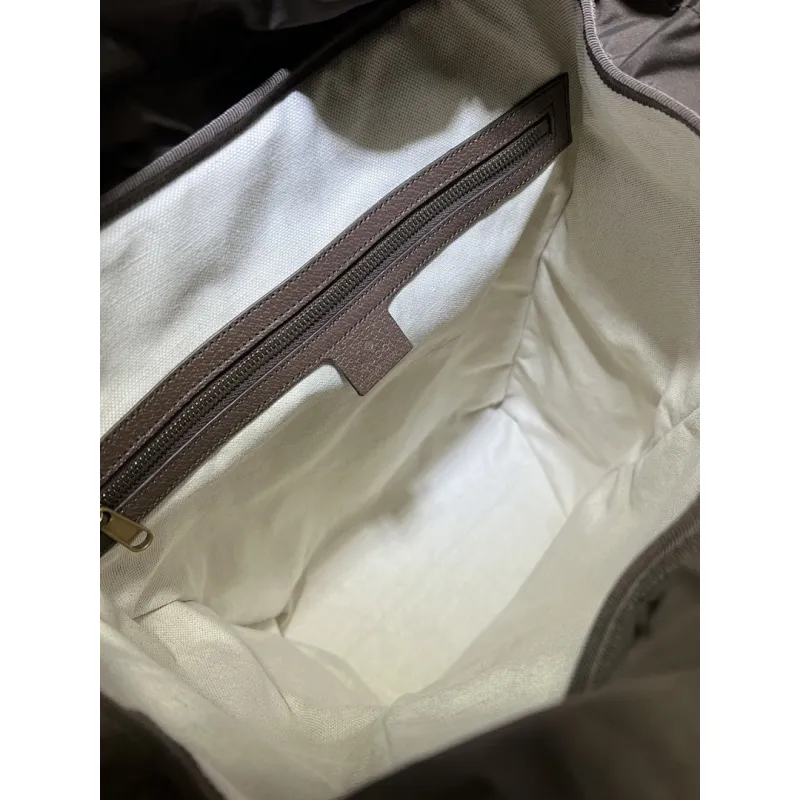 Gucci Original 690999 Backpack | Cute Cat Print GG Supreme Canvas Travel Bag #A60250