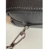 Sleek Black D-ior Leather Crossbody Bag for Timeless Everyday Elegance size:22×10×12cm #A54110 Sleek Black D-ior Leather Crossbody Bag for Timeless Everyday Elegance size:22×10×12cm #A54110